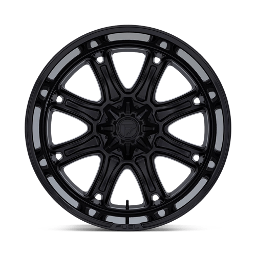 DARKSTAR 22X9 6X135/5.5 +1 M-BLK G-BLK by Fuel Off-Road