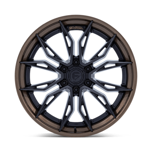 MUTINY 22X10 6X5.5 106 -18 M-BLK G-BRNZ by Fuel Off-Road