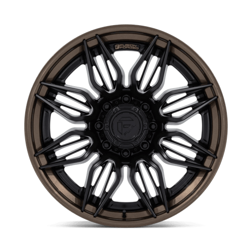 MUTINY 20X10 8X180 124 -18 M-BLK G-BRNZ by Fuel Off-Road