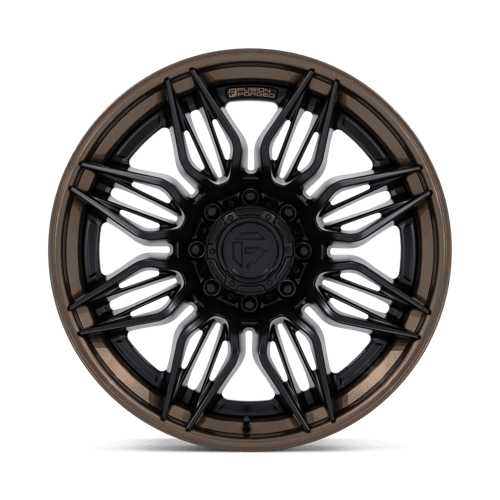 MUTINY 22X10 8X6.5 125 -18 M-BLK G-BRNZ by Fuel Off-Road