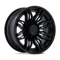 MUTINY 22X10 8X6.5 125 +0 M-BLK G-BLK by Fuel Off-Road