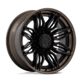 MUTINY 22X10 8X170 125 +0 M-BLK G-BRNZ by Fuel Off-Road