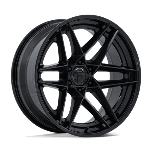 FLIGHT 22X9.5 6X135 87 +20 M-BLK-GB-LP by Fuel Off-Road