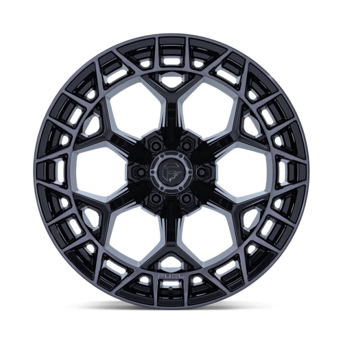 CHARGER 17X9 5X5 71 -12 G-BLK BRS-DDT by Fuel Off-Road