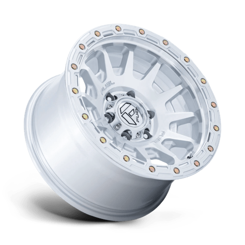 FORTRESS 17X8.5 6X5.5 106 +25 G-SLV-MCH by Fuel Off-Road