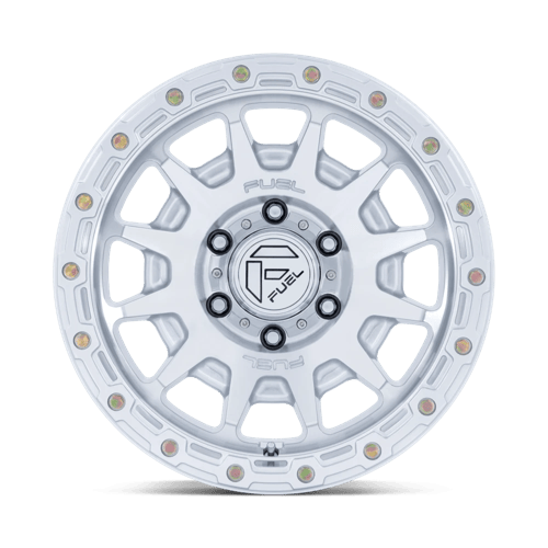 FORTRESS 17X8.5 6X5.5 106 +25 G-SLV-MCH by Fuel Off-Road
