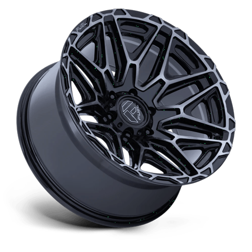 INJECTOR 22X9 6X135 87 +1 GBLK-MCH-DT by Fuel Off-Road