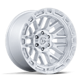 RAIL 17X9 6X5.5 106 +1 G-SLV MCH by Fuel Off-Road