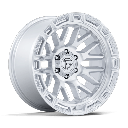 RAIL 17X9 6X5.5 106 -12 G-SLV MCH by Fuel Off-Road