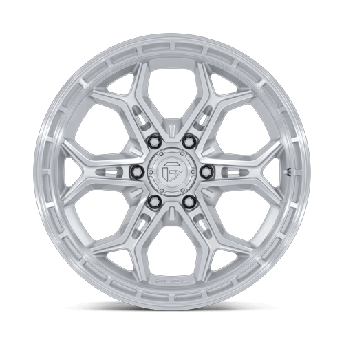 HEATHEN 20X9 6X5.5 106 +1 G-SLV-MCH by Fuel Off-Road