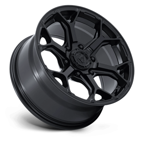 SPLICER 17X9 6X5.5 106 -12 BLK-OUT by Fuel Off-Road