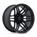 WEAPON 20X10 6X5.5 106 -18 BLK-OUT by Fuel Off-Road
