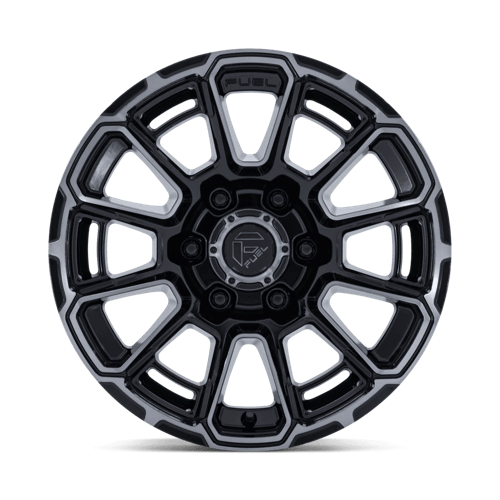 FOXHOUND 17X9 6X5.5 106 +1 G-BLK-DDT by Fuel Off-Road