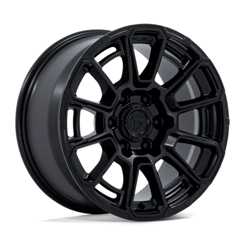 FOXHOUND 18X9 6X5.5 106 +1 BLK-OUT by Fuel Off-Road