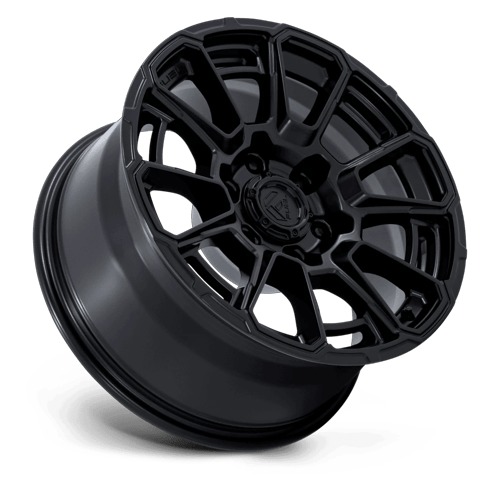 FOXHOUND 18X9 6X5.5 106 +1 BLK-OUT by Fuel Off-Road