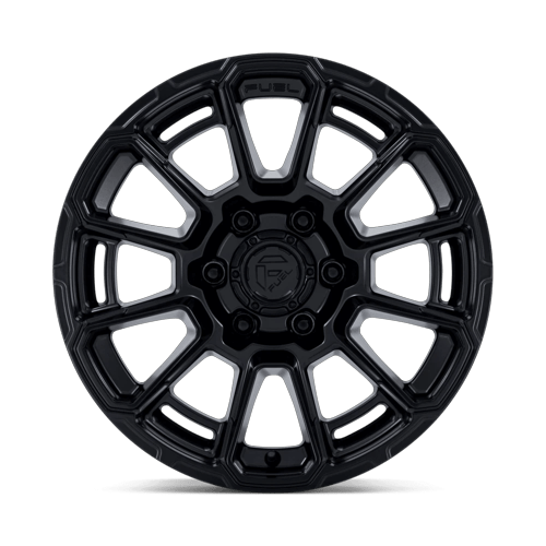 FOXHOUND 18X9 6X5.5 106 +1 BLK-OUT by Fuel Off-Road