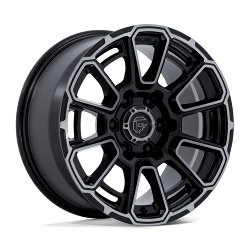 FOXHOUND 18X9 6X5.5 106 +1 G-BLK-DDT by Fuel Off-Road
