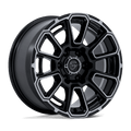 FOXHOUND 18X9 6X5.5 106 +1 G-BLK-DDT by Fuel Off-Road