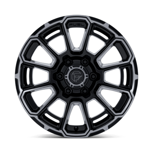 FOXHOUND 18X9 6X5.5 106 +1 G-BLK-DDT by Fuel Off-Road