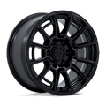 FOXHOUND 18X9 6X5.5 106 +20 BLK-OUT by Fuel Off-Road