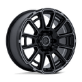 FOXHOUND 20X9 6X135 87 +1 G-BLK-DDT by Fuel Off-Road