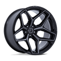 FLUX 17X9 5X5 71 -12 G-BLK GTCC by Fuel Off-Road