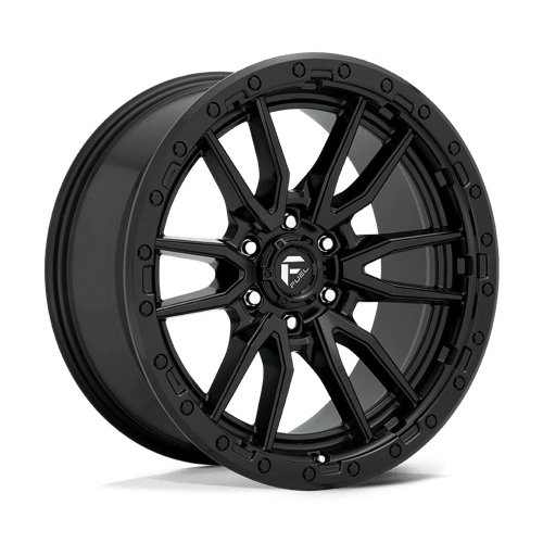 REBEL 20X9 6X135 87 +1 M-BLK by Fuel Off-Road