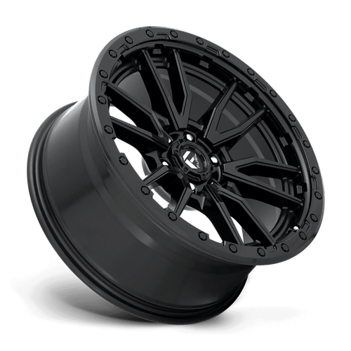 REBEL 20X9 6X135 87 +1 M-BLK by Fuel Off-Road