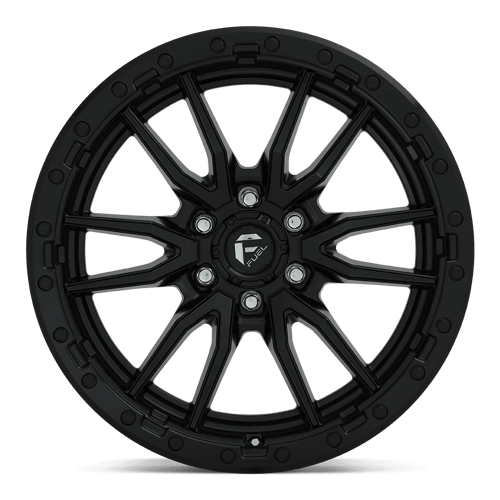 REBEL 20X9 6X135 87 +1 M-BLK by Fuel Off-Road