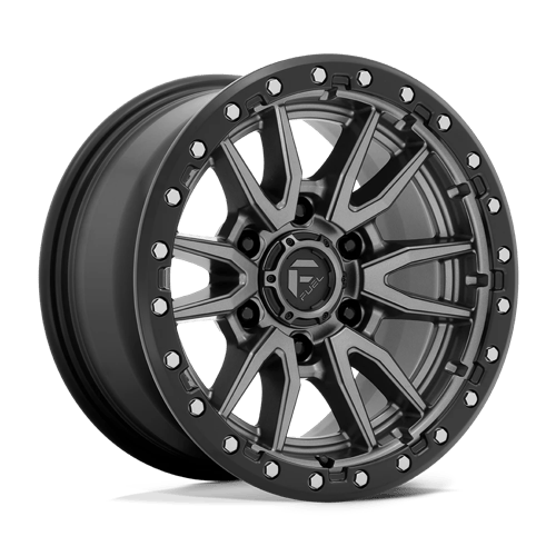 REBEL 18X9 6X5.5 106 +1 M-GMTL-BLK-RG