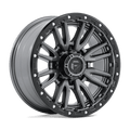 REBEL 20X9 8X180 124 +1 M-GMTL-BLK-RG by Fuel Off-Road