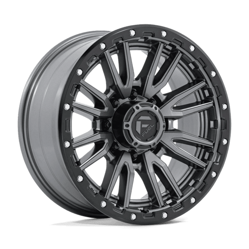REBEL 20X9 8X180 124 +1 M-GMTL-BLK-RG by Fuel Off-Road