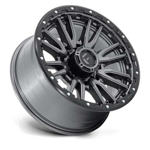 REBEL 20X9 8X180 124 +1 M-GMTL-BLK-RG by Fuel Off-Road