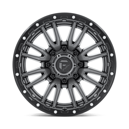 REBEL 20X9 8X180 124 +1 M-GMTL-BLK-RG by Fuel Off-Road
