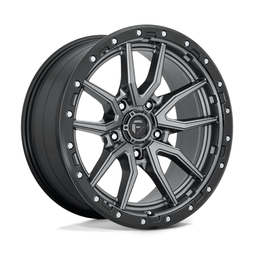 REBEL 20X9 5X5 71 +1 M-GMTL-BLK-RG by Fuel Off-Road