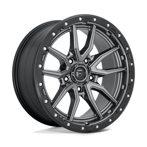 REBEL 20X9 5X5.5 78 +1 M-GMTL-BLK-RG by Fuel Off-Road