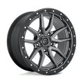 REBEL 20X9 5X5.5 78 +1 M-GMTL-BLK-RG by Fuel Off-Road