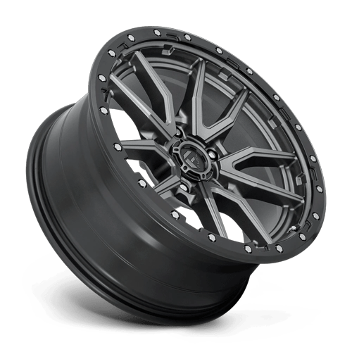 REBEL 20X9 5X5 71 +1 M-GMTL-BLK-RG by Fuel Off-Road