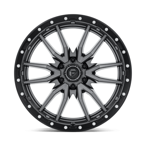 REBEL 22X10 6X5.5 106 -13 M-GMTL-BLK-RG by Fuel Off-Road