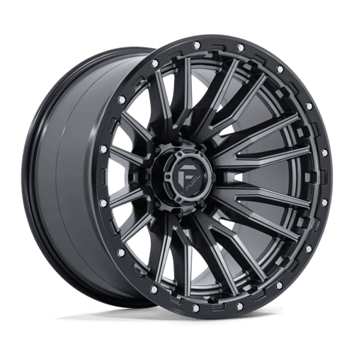 REBEL 22X12 8X6.5 125 -44 M-GMTL-BLK-RG by Fuel Off-Road