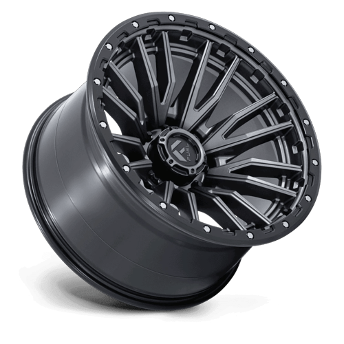 REBEL 22X12 8X6.5 125 -44 M-GMTL-BLK-RG by Fuel Off-Road