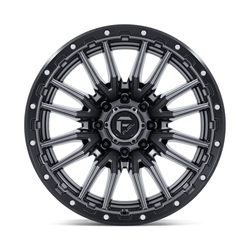 REBEL 22X12 8X6.5 125 -44 M-GMTL-BLK-RG by Fuel Off-Road