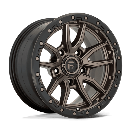 REBEL 17X9 5X5 71 -12 M-BNZ-BLK-RG by Fuel Off-Road