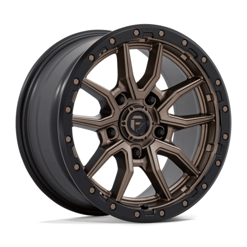 REBEL 17X9 5X5 71 +1 M-BNZ-BLK-RG by Fuel Off-Road