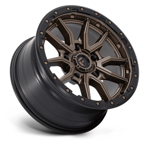 REBEL 17X9 5X5 71 +1 M-BNZ-BLK-RG by Fuel Off-Road