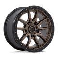 REBEL 18X9 5X150 110 +1 M-BNZ-BLK-RG by Fuel Off-Road