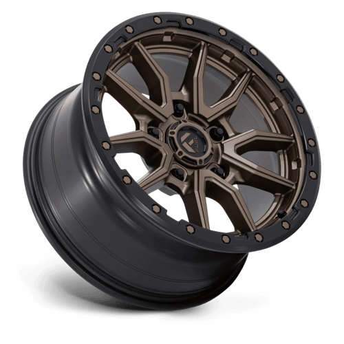 REBEL 18X9 5X150 110 +1 M-BNZ-BLK-RG by Fuel Off-Road