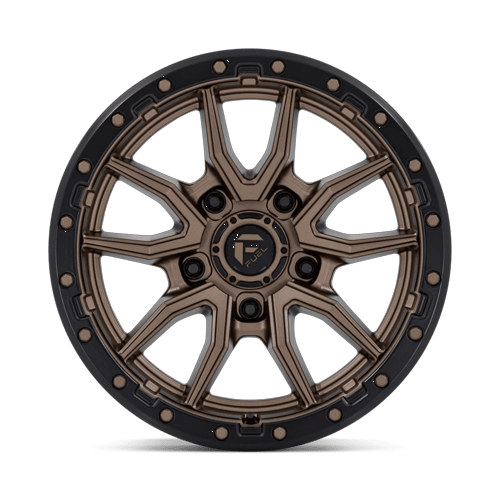 REBEL 18X9 5X150 110 +1 M-BNZ-BLK-RG by Fuel Off-Road