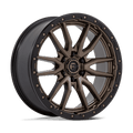 REBEL 22X9 6X5.5 106 +20 M-BNZ-BLK-RG by Fuel Off-Road