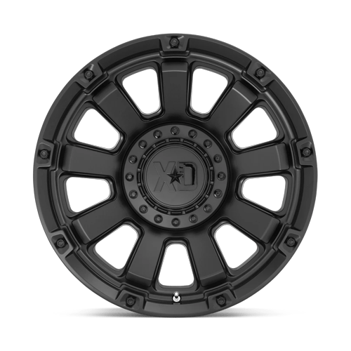 XD852 20X10 6X135/5.5 S-BLK -18MM by XD